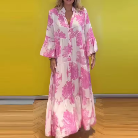 Rosalie – Romantic Floral Wrap Dress