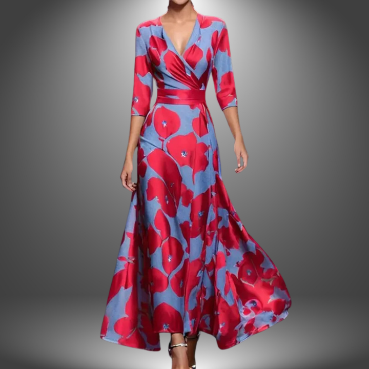 Adira | Flowing Floral Maxi Dress