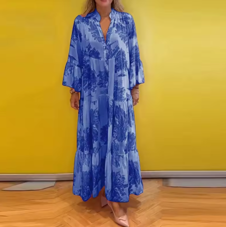 Rosalie – Romantic Floral Wrap Dress