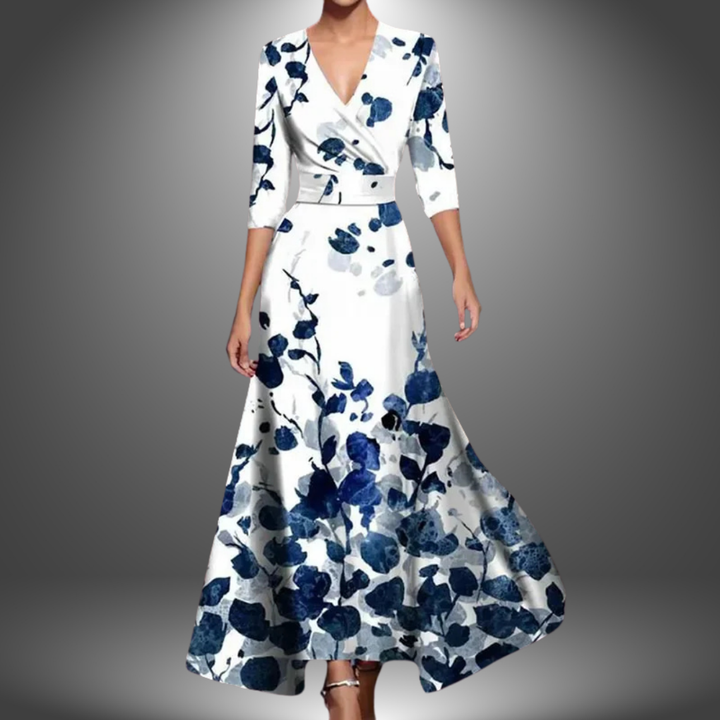Adira | Flowing Floral Maxi Dress