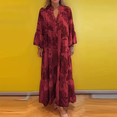 Rosalie – Romantic Floral Wrap Dress