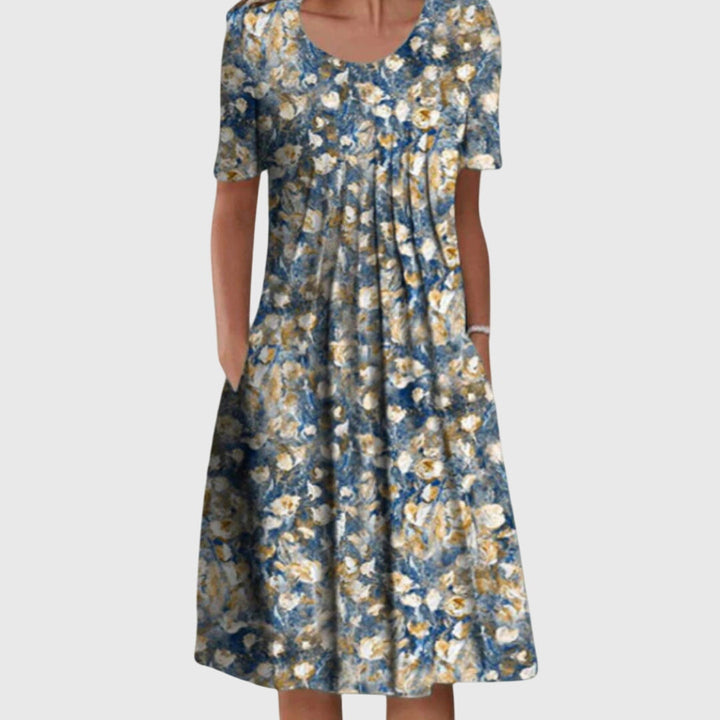 Mira | Elegant Layered Midi Dress