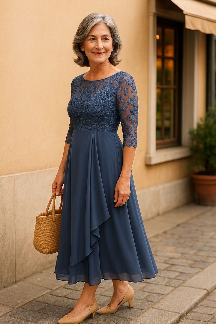 Aurora| Elegant Lace Dress