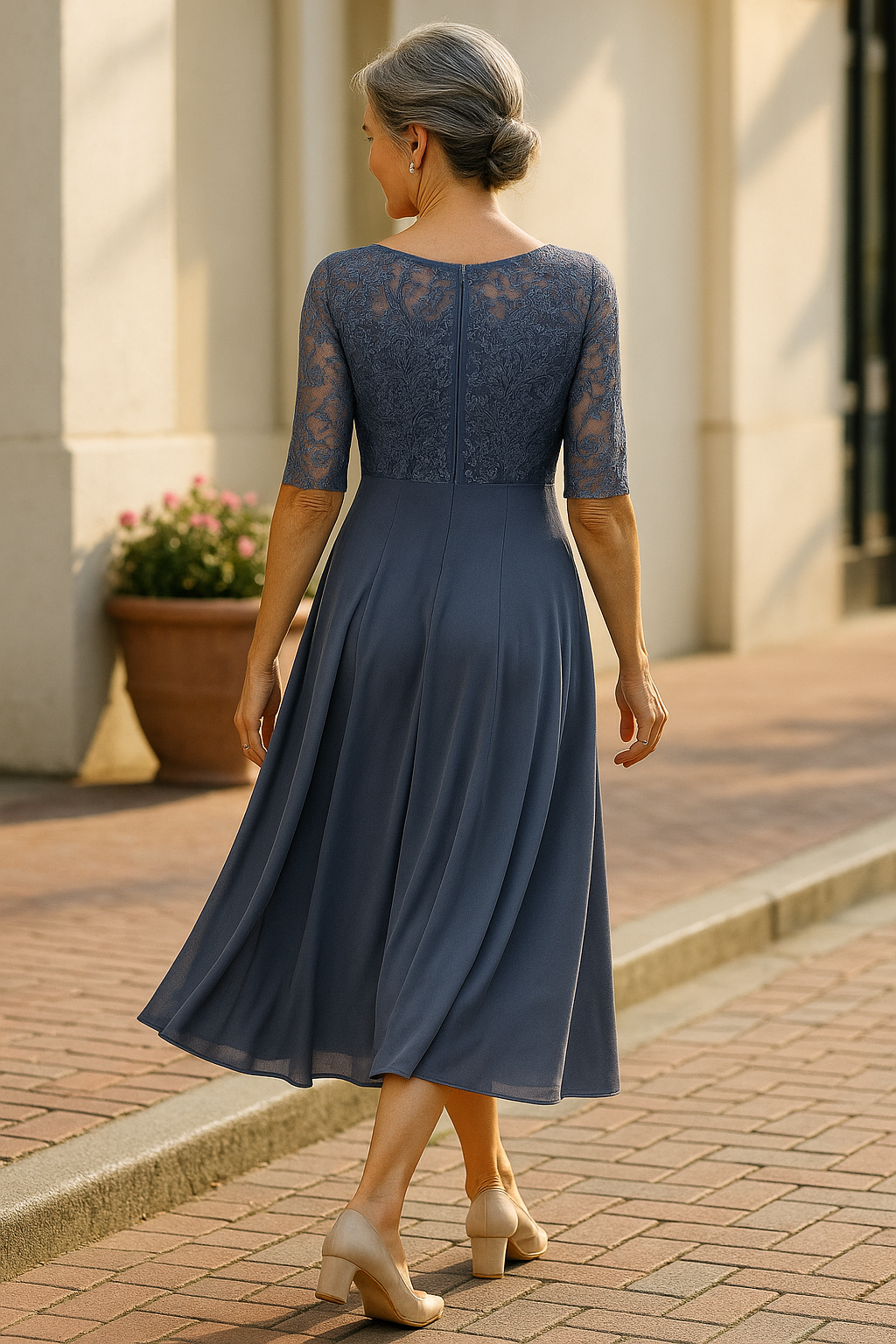 Aurora| Elegant Lace Dress