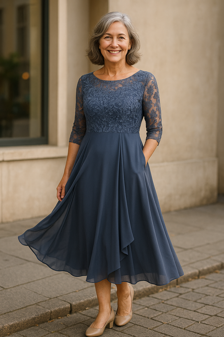 Aurora| Elegant Lace Dress