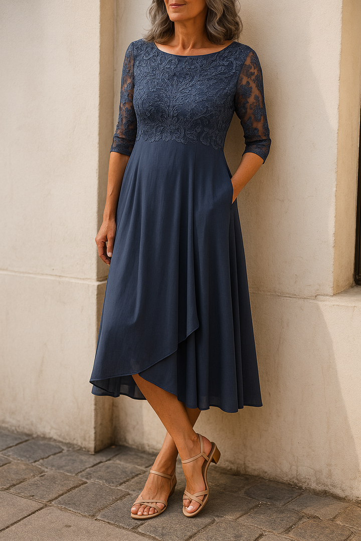 Aurora| Elegant Lace Dress