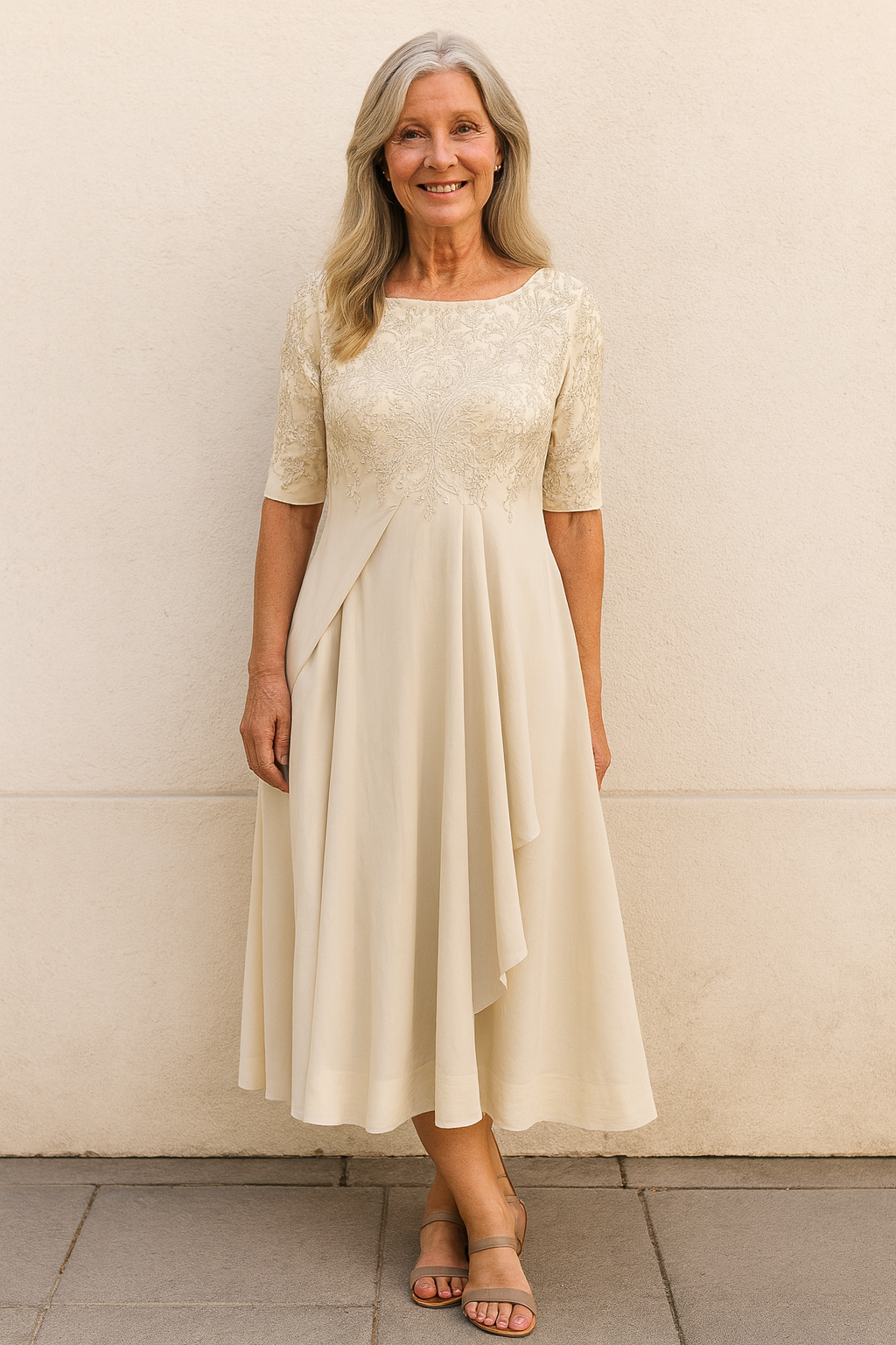 Aurora| Elegant Lace Dress