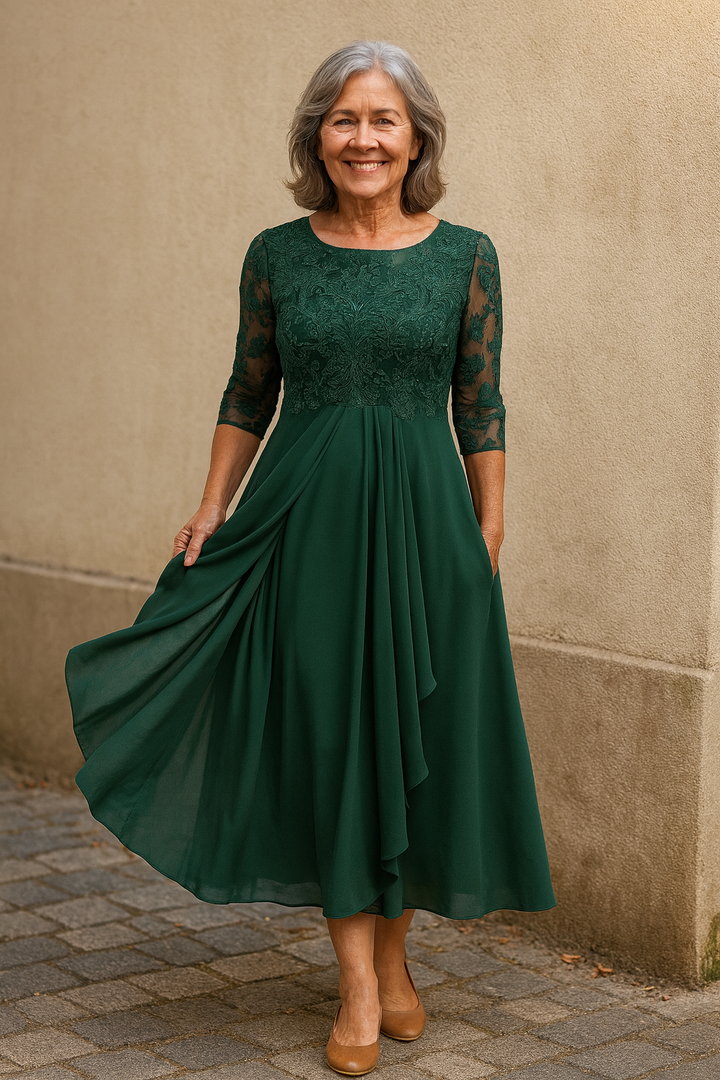 Aurora| Elegant Lace Dress