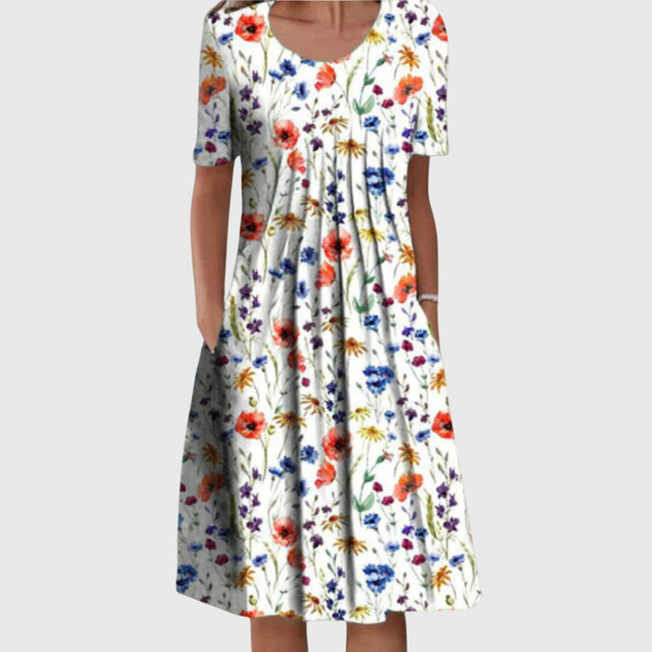 Mira | Elegant Layered Midi Dress